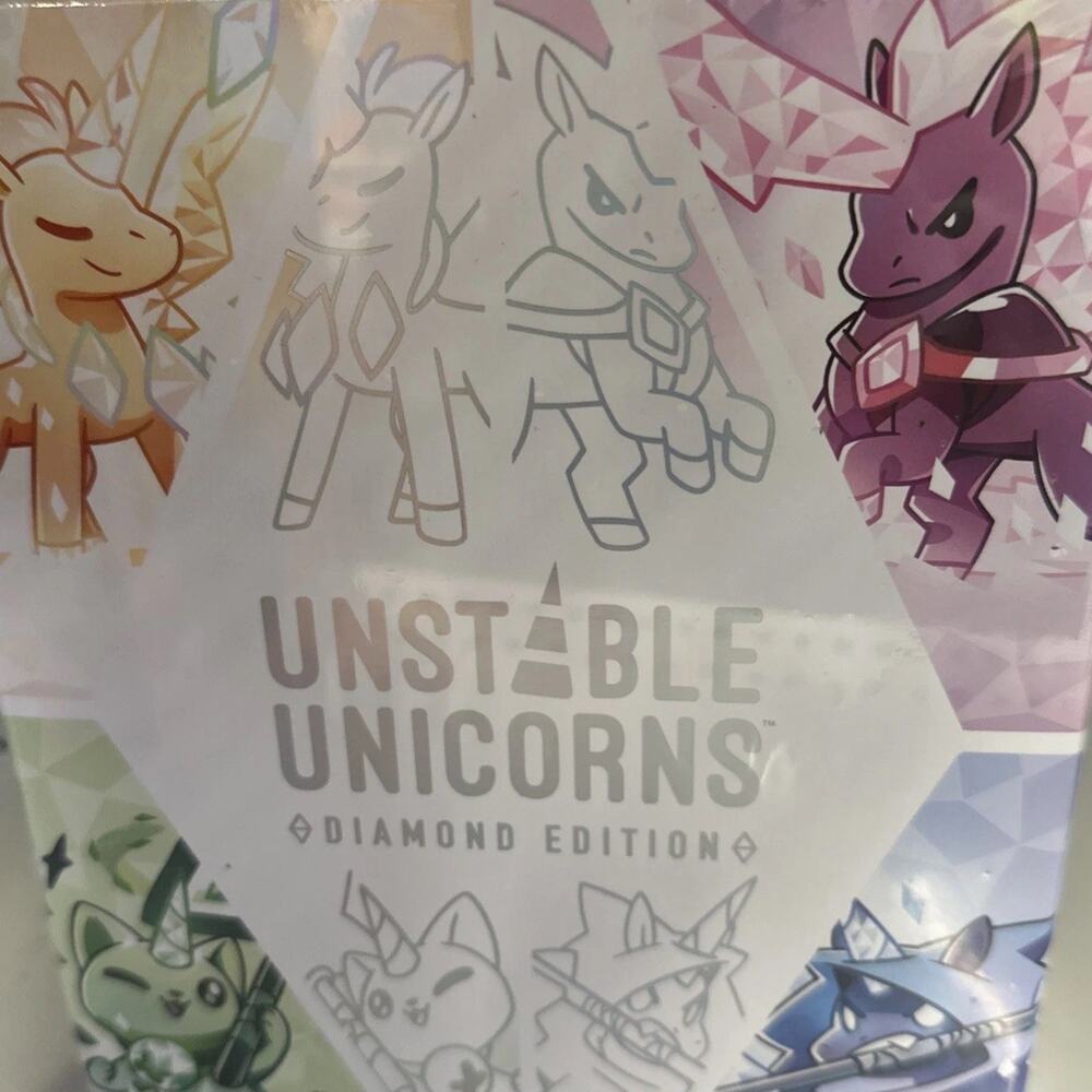 Unstable Unicorns Diamond Edition New Sealed